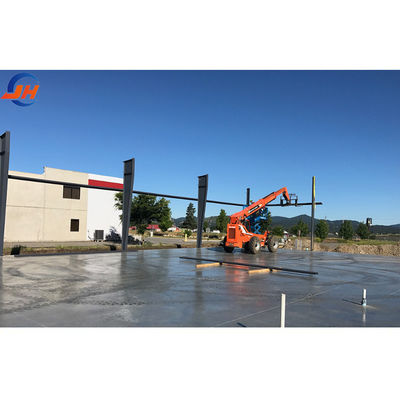 Bangunan Industri Prefabricated Workshop Dengan Struktur Kerangka Baja Ringan Panjang Besar