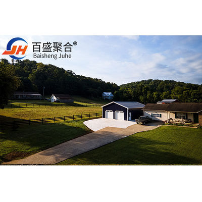 Q235B/Q345B Low Carbon Steel Prefab 3 Mobil Metal Garasi