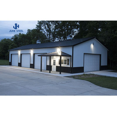 CE ISO9001 bersertifikat Custom Steel Sheds Metal Portable Garage Dengan Purlin C.Z Bentuk