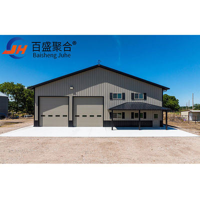 Q235B / Q345B Lembar logam bergelombang gudang baja bergelombang bangunan Carport
