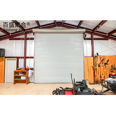 Hard Steel Building Garage Kits Dengan Aluminium Alloy Window