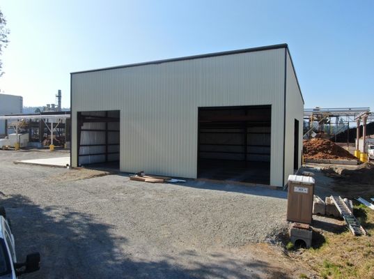 Industrial Shed Prefab Warehouse dengan umur kelelahan yang panjang dan sertifikasi CE/ISO9001