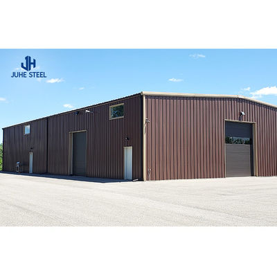 GB Standard Gable Frame Steel Structure Warehouse untuk Persyaratan Industri Khusus