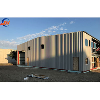 Fabricated Hall Construction Steel Structure With Aluminum Alloy Window Welding Service (dalam bahasa Inggris).