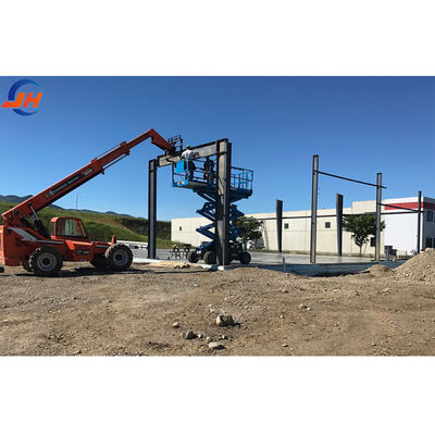 Pintu Geser / Pintu Roller Panjang Multi-Lantai Gudang Struktur Baja Khusus
