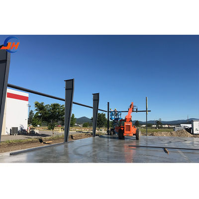 Decoiling Service 3D Steel Structure Construction For Fabricated Commercial Building Pengerjaan konstruksi struktur baja 3D untuk bangunan komersial