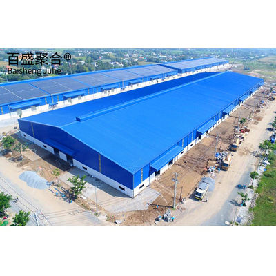 Metal Barn Storage Shop Kit Prefab Warehouse Desain Struktur Baja