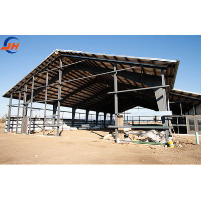 GB Standar Struktur Baja Prefabrik Gedung Gudang Q235/Q345B