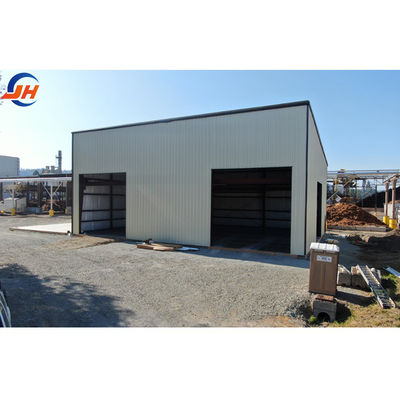 Bangunan Baja Dicat Murah Prefabricated Warehouse with Aluminium Alloy Window