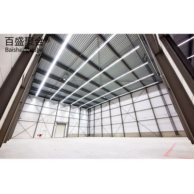 Gudang Self-Storage Pre-fabricated Light Industrial Workshop dengan desain gambar CAD
