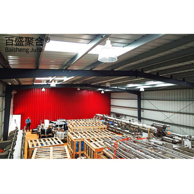 Q235 Q355 Pemasangan Prefabrikasi Struktur Baja Hangar Untuk Pembangunan Gudang Industri
