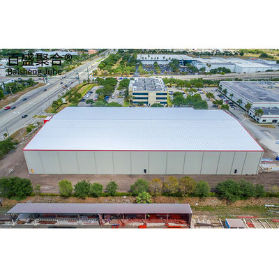 Fabrikasi Struktural Baja Konstruksi Hangar Warehouse OEM ODM